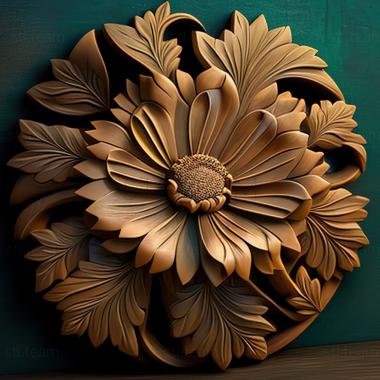 3D model st Flower from the Supercroshek (STL)